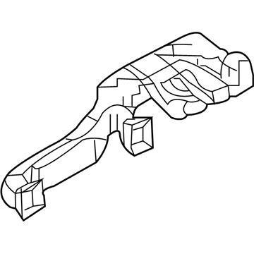 Dodge 68004923AA Front Duct