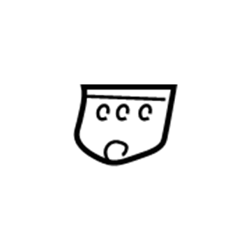 Chrysler 300M Emblem - 4805287AC