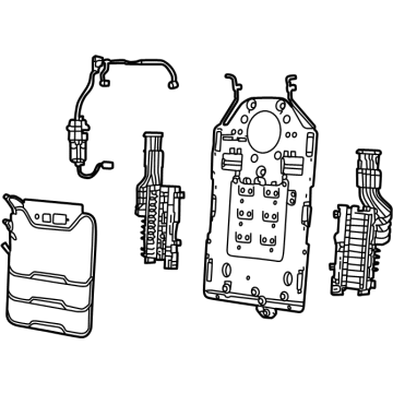 Jeep 68622621AE Lumbar Support