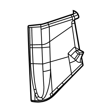 Jeep 6LF26SD4AA Pillar Trim