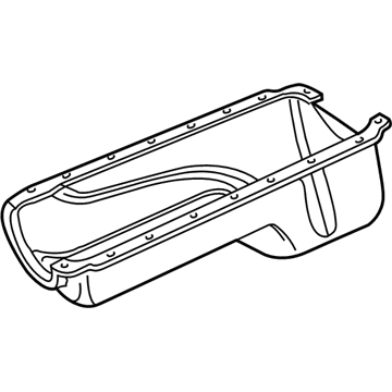 Dodge 53020914AB Oil Pan