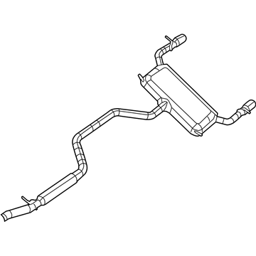 Dodge Avenger Muffler - 5171098AK