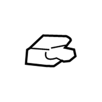 Dodge 6506962AA Bracket Nut