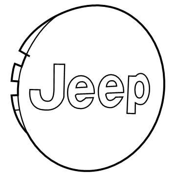 Jeep 1LB77LS1AC Center Cap