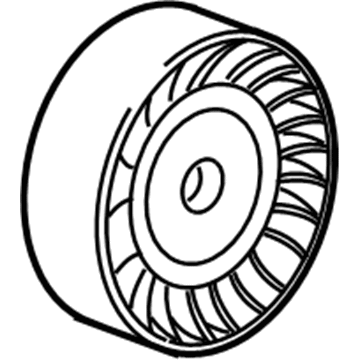 Dodge 4891720AA Idler Pulley