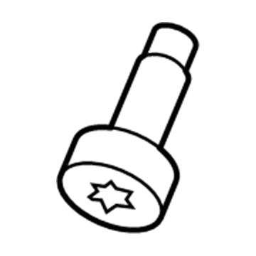 Dodge 6105124AA Retractor Assembly Bolt
