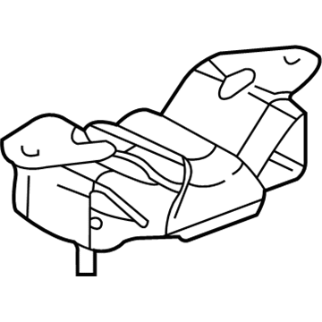 Dodge 52021130AA Transmission Mount Bracket