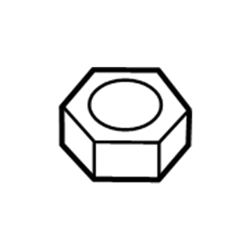 Dodge 5098361AA Rear Rail Nut