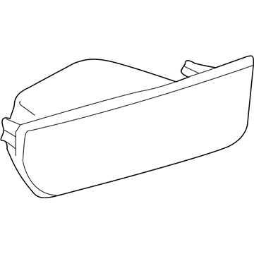 Dodge 68012887AA Reflector