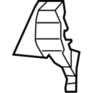 Chrysler 5191352AB Duct