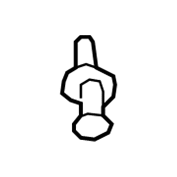 Mopar 4389947AA Bumper Cover Retainer, Rear