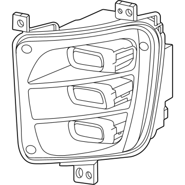 Ram Fog Light - 68551069AA