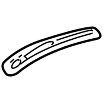 Dodge 5288560AC Bumper Cover Retainer