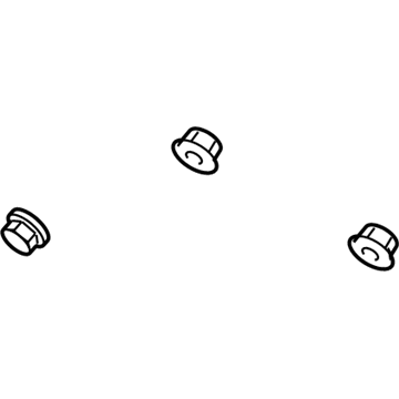 Jeep 6104711AA Lower Control Arm Nut