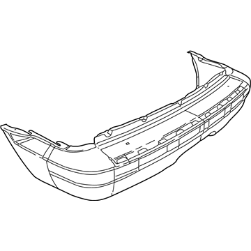 Chrysler 68002935AB Fascia - Rear
