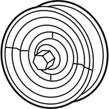 Jeep 53034002AA Idler Pulley
