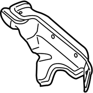 Dodge 5157018AB Rear Shield