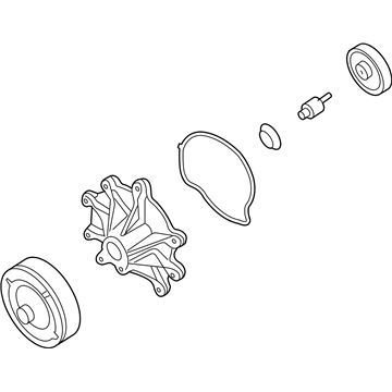 Dodge 53022189AH Water Pump