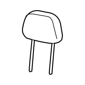 Jeep 6SF96LXHAA Headrest