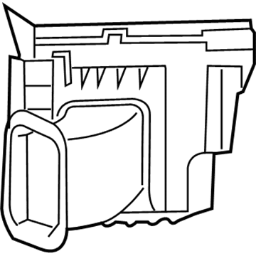 Dodge 53032406AA Air Cleaner Body