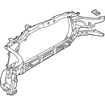 Mopar 68050996AE Radiator Support, Front