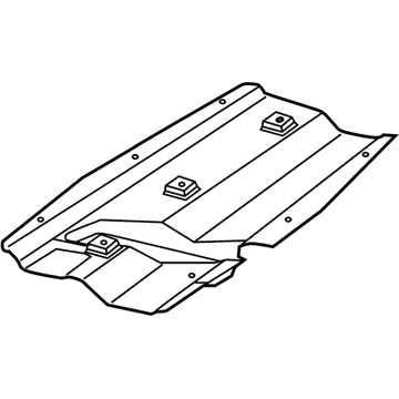 Ram 55057071AB Lower Shield