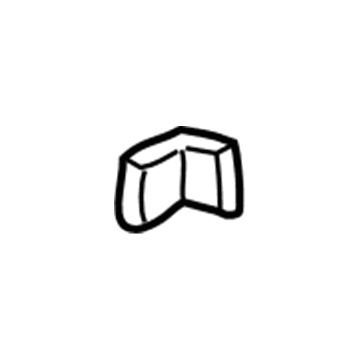 Jeep 55360463AB Seat Belt Reinforcement