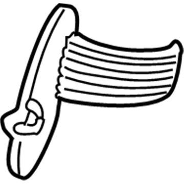 Jeep Fuel Door - 4674991AH