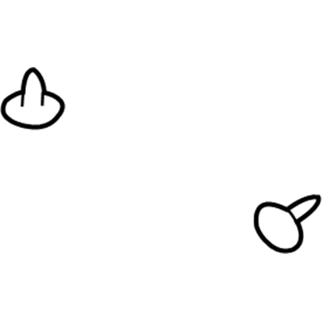 Dodge 6030441 Lid Trim Retainer