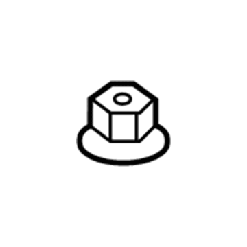 Dodge 6504537 Seat Belt Assembly Nut