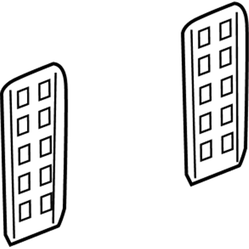 Dodge 55056245AA Air Vent Grille