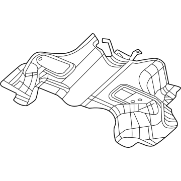 Jeep 68429466AE Heat Shield