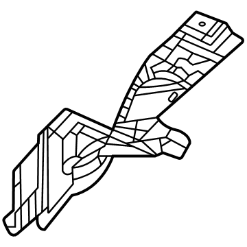 Jeep Exhaust Heat Shield - 68598330AA