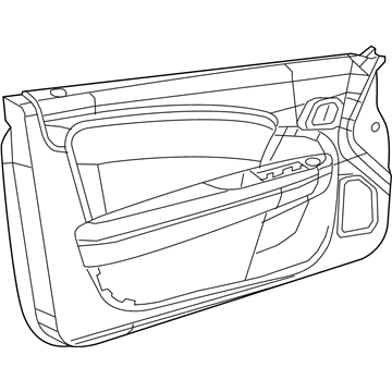 Chrysler 1XP501L1AB Door Trim Panel