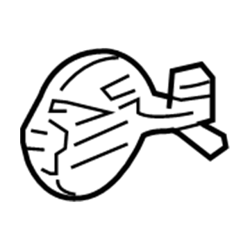 Dodge 55275538AC Fuel Door