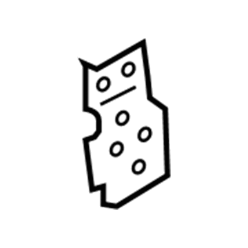 Dodge 55276247AA Reinforcement