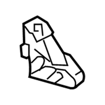 Chrysler 68191828AD Rocker Molding Bracket