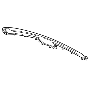 Jeep 5UT44DX9AA Defroster Grille