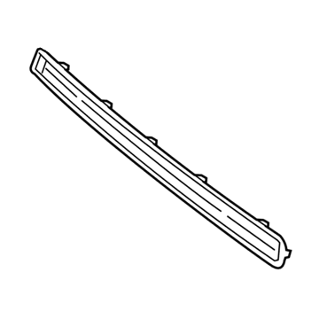 Mopar 55372051AA Lower Grille, Front Mopar 55372051AA Lower Grille, Front