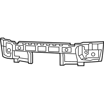 Mopar 68026481AC Energy Absorber, Front Mopar 68026481AC Energy Absorber, Front