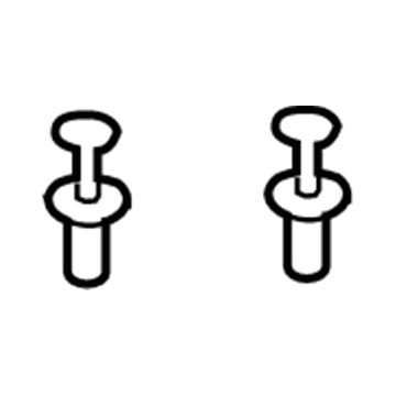 Mopar 68003844AA Air Deflector Retainer