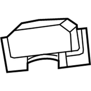 Dodge 1NM84GTVAA Cluster Bezel