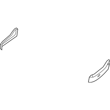 Mopar 1HL891DBAA Side Shield, Dark Gray, Front Outer Driver Side