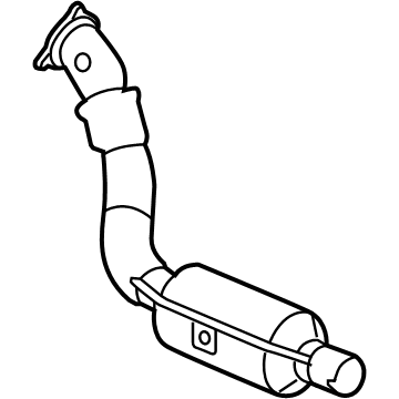 2008 Chrysler Pacifica Catalytic Converter - 4880670AC