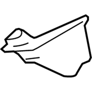 2007 Chrysler Pacifica Exhaust Heat Shield - 4648956AA