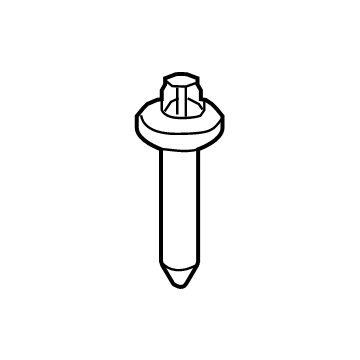 Jeep 6511484AA Isolator Bolt