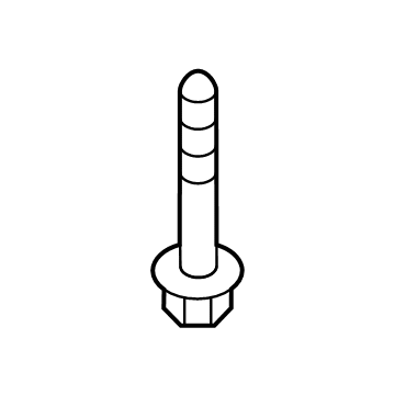 Jeep 68439302AA Rear Mount Bolt