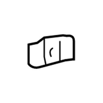 Dodge 5137249AA Return Tube Clamp