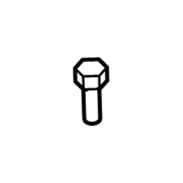 Dodge 6505411AA Cowl Grille Pin