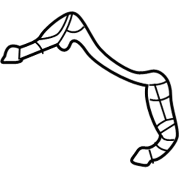 Ram 68160117AA Fan Guard Lower Bracket